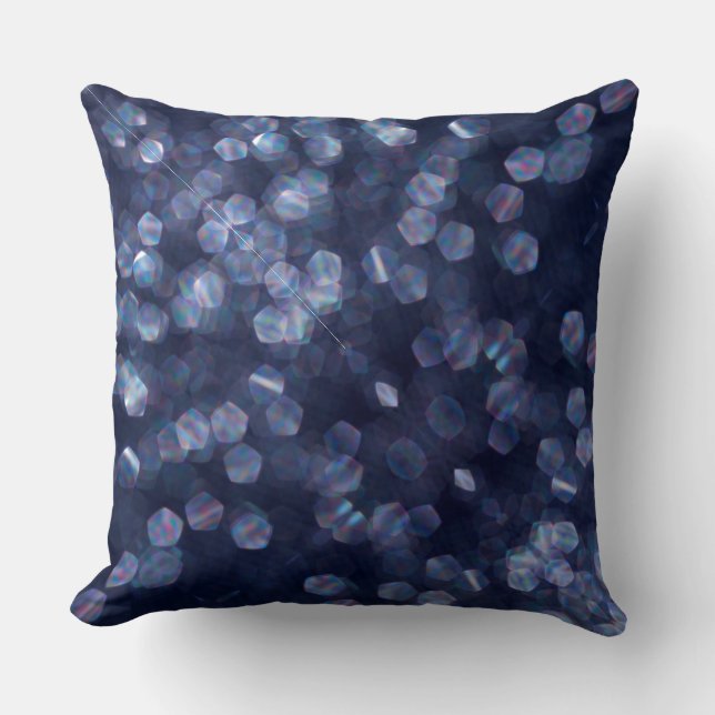 Coussin Blue Sparkle (Recto)