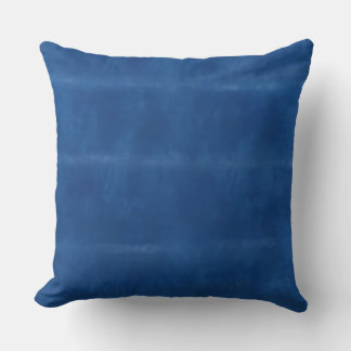 Coussin Blue Throw Pillow