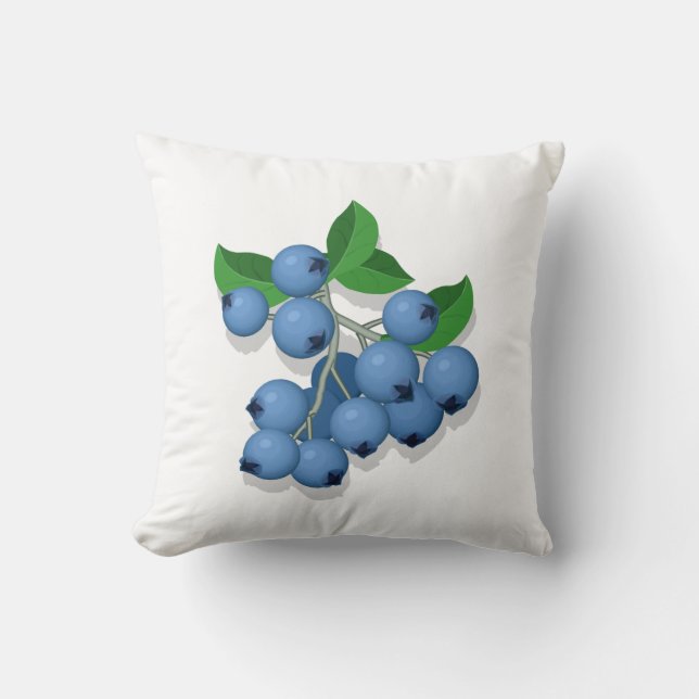 Coussin Blueberges (Recto)