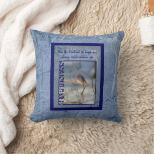 Coussin Bluebird Of Happiness Inspiration
