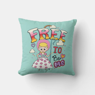Coussin Bo Peep "Libre D'Être Moi"