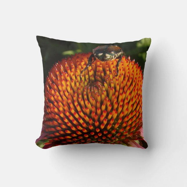 Coussin Bogue sur la fleur (Recto)