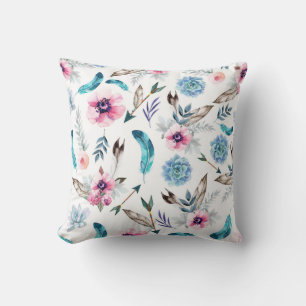 Coussin Bohème Chic Floral Bohème Fille