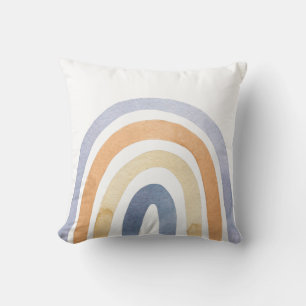Coussin Boho Arc-en-Ciel Pastel Bisque Lavande