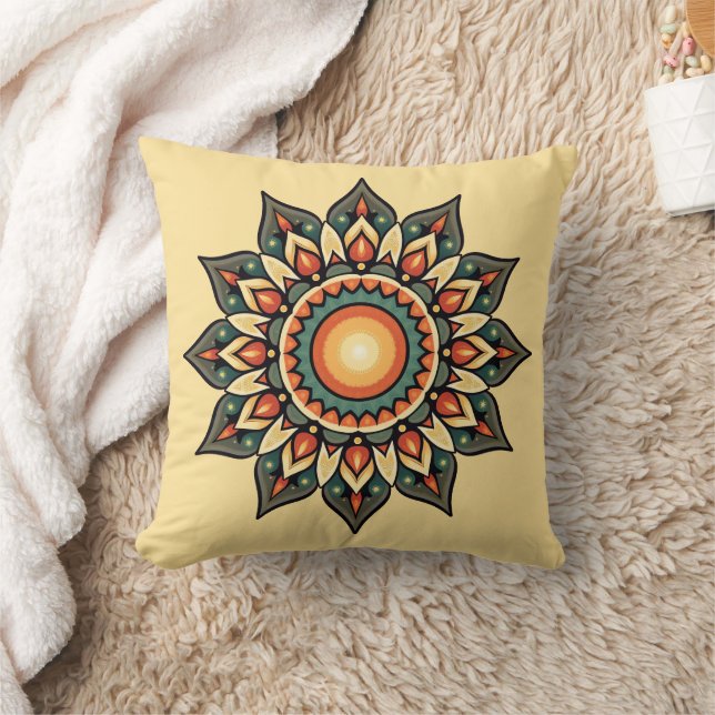 Coussin Boho Mandala (Couverture)