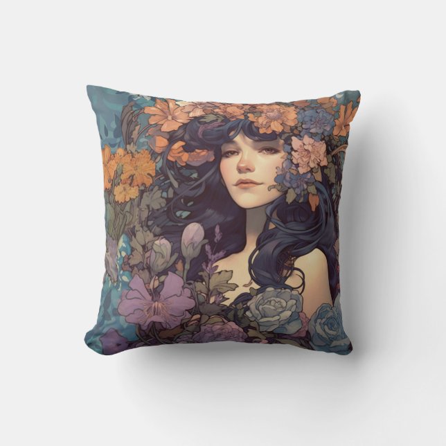 Coussin Boho Nouveau (Recto)