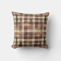Bois Cabine Pin Plaid