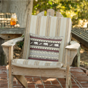 Coussin Bois d'automne 