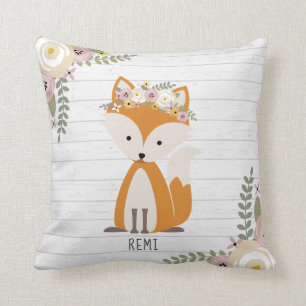 Coussin Bois gris de Boho Fox