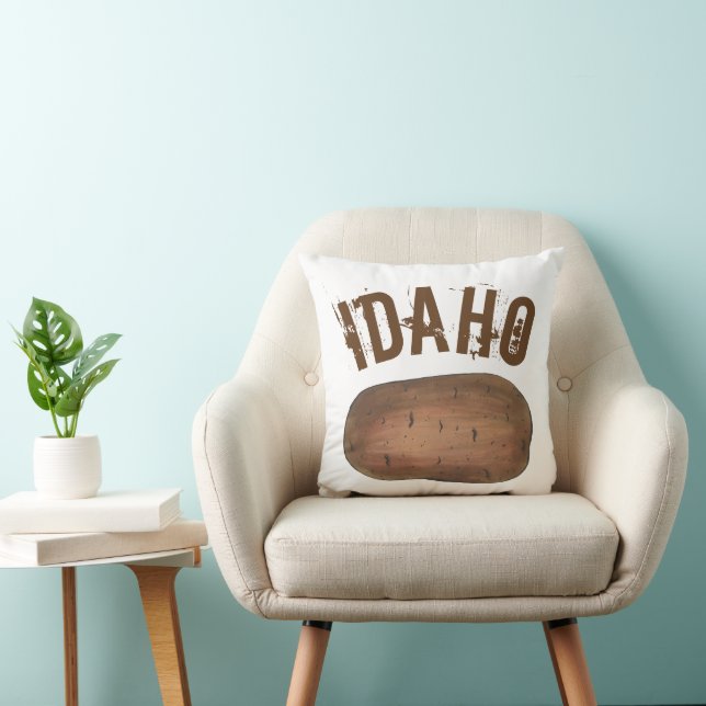 Coussin Boise Idaho ID Pomme de terre Brown Pommes de terr (Chaise)