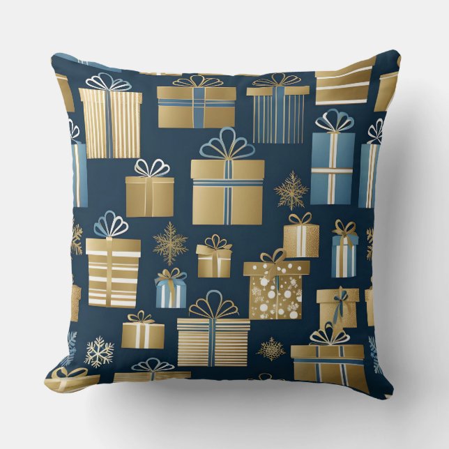 coussin boîtes de noël (Recto)