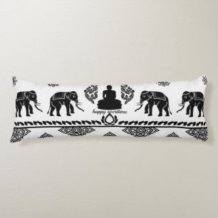 COUSSIN BOLSTER AVEC BATIK MOTIF