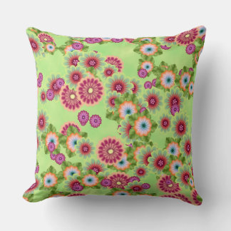 Coussin bombe à fleurs 6