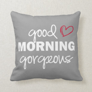 Coussin Bon Matin Superbe Pillow