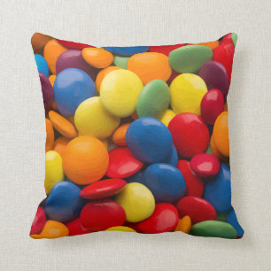 Coussin Bonbons colorés