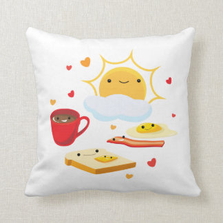 Coussin bonjour