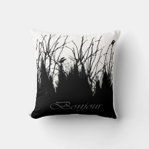 Coussin Bonjour