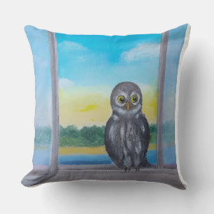 Coussin Bonjour !