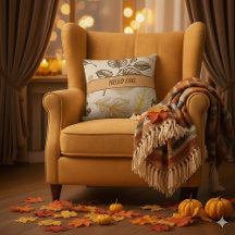 Bonjour Automne Brown Orange Feuilles - Ferme Auto