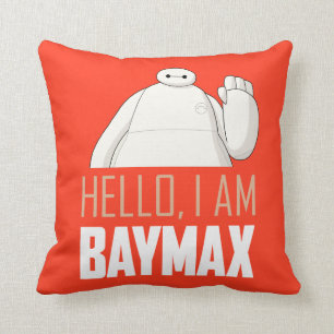 Coussin Bonjour, je suis Baymax