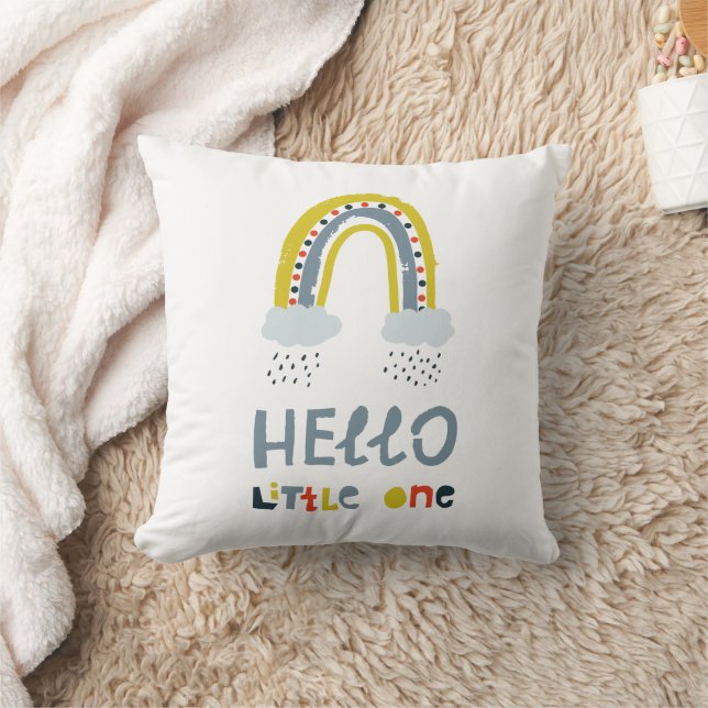Coussin Bonjour Mon Petit Un Arc En Arc En Arc (Couverture)