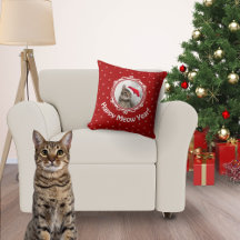 "Bonne année Meow !" Personnalisation de Noël Amou