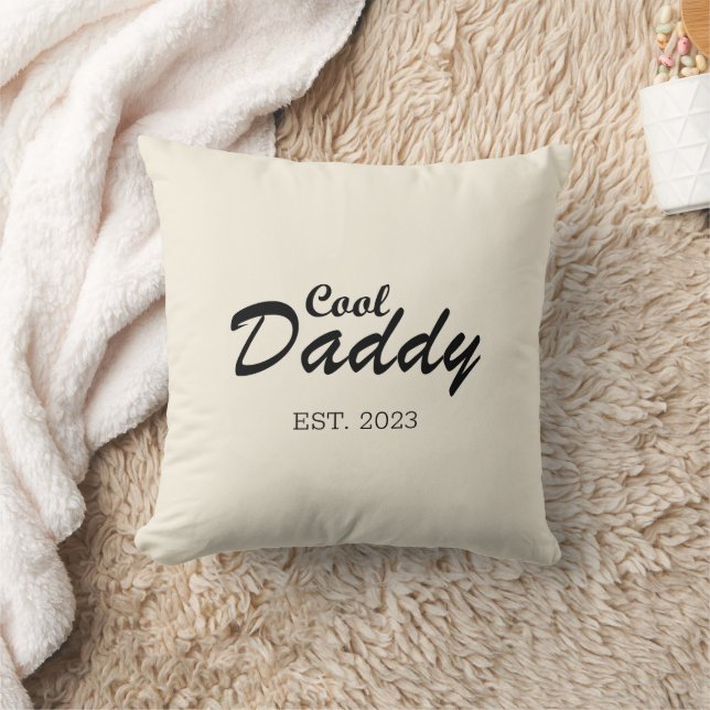 Coussin Bonne fête des pères meilleur papa cadeaux personn (Couverture)