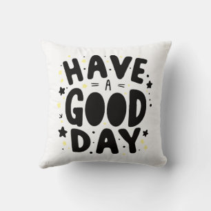 Coussin Bonne journée