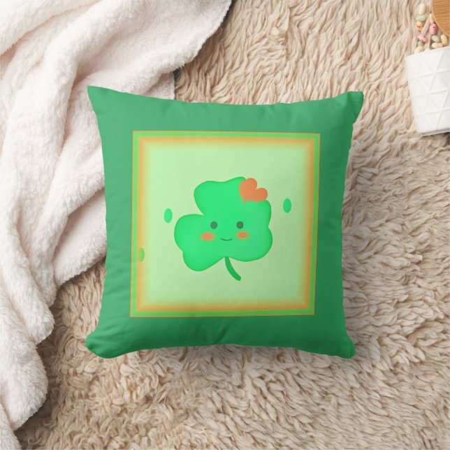 Coussin Bonne Saint Patrick. Commandez dès maintenant  (Couverture)