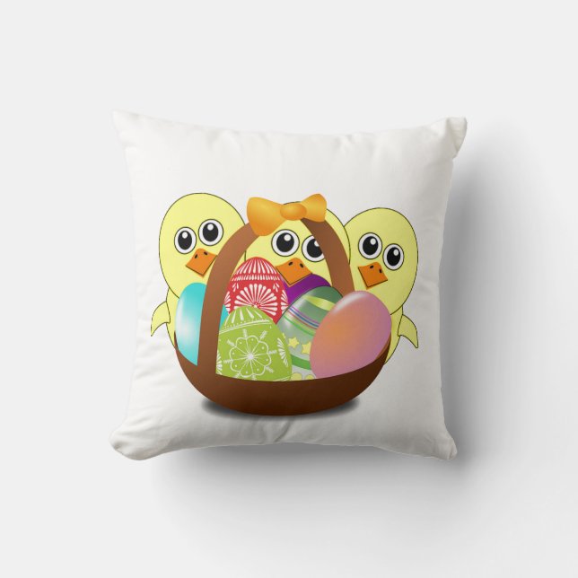 Coussin Bonnets de Pâques (Recto)