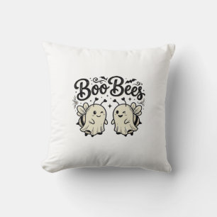 Coussin Boo Bees Modèle de abeille fantôme Halloween vinta