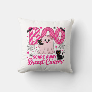Coussin Boo S'Effraie Du Cancer Du Sein Ghost Mignons Et C