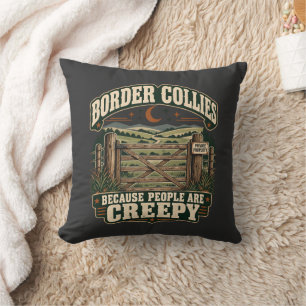 Coussin Border Collies Parce que les gens sont Amoureux de