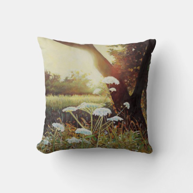 Coussin Bordure de haies d'or I 2014 (Recto)