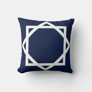 Coussin Bordure graphique chic
