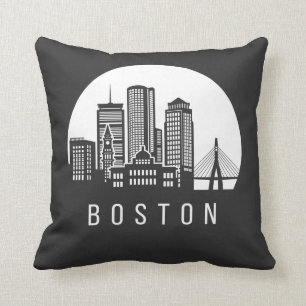 Coussin Boston Skyline
