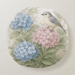 coussin botanique boho hydrangea