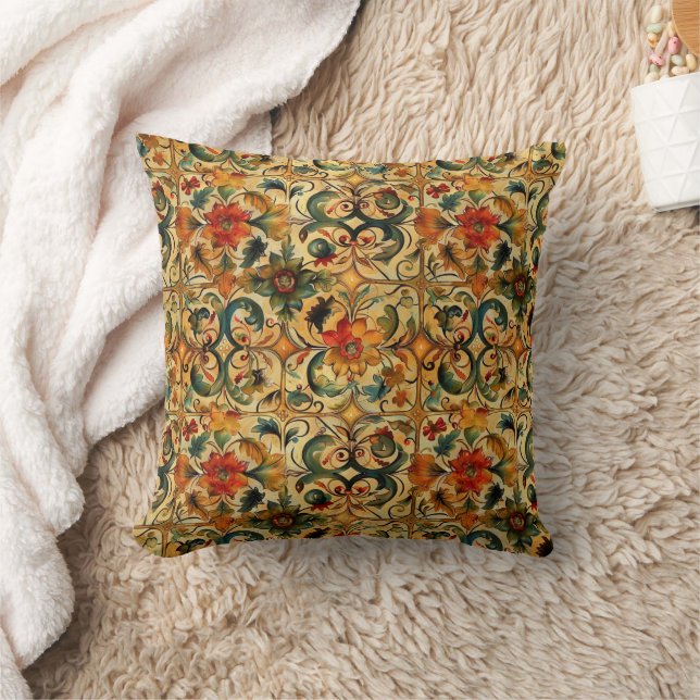 Coussin Botanique de l'âge d'or (Couverture)