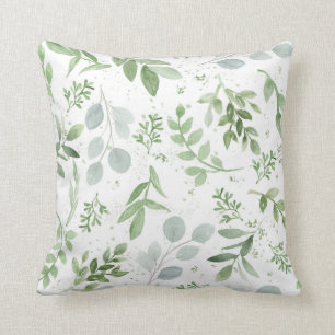 Coussin botanique de verdure - conception