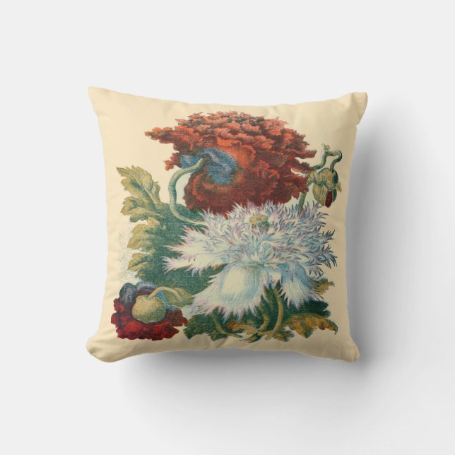 Coussin botanique patriotique (Recto)