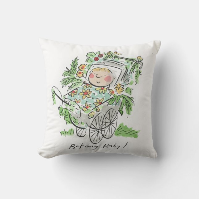 Coussin Botany Baby (Recto)