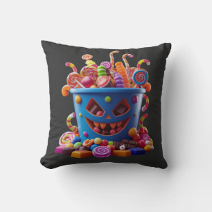 Coussin Bouche de bonbons éffrayant - Traitements d'Hallow