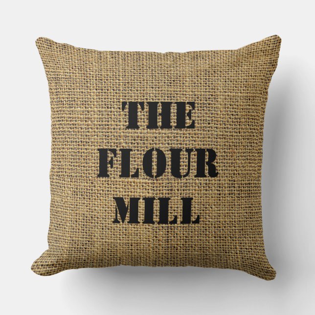Coussin Bouchon Sac À Farine (Recto)