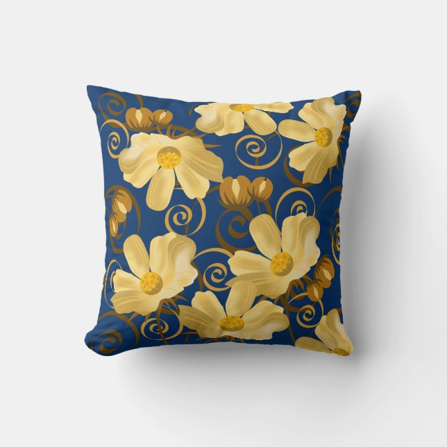 Coussin Boucles d'or et pouds tourbillons personnalisés (Recto)