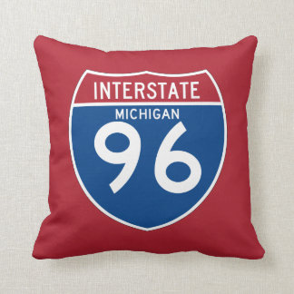 Coussin Bouclier d'autoroute nationale du Michigan MI I-96