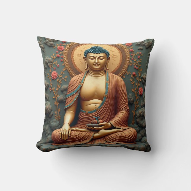 Coussin Bouddha (Recto)