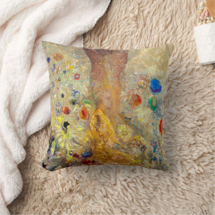 Coussin Bouddha à deux côtés Odilon Redon