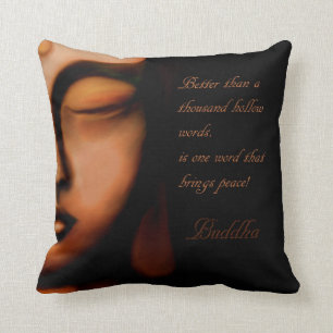 Coussin Bouddha-paix