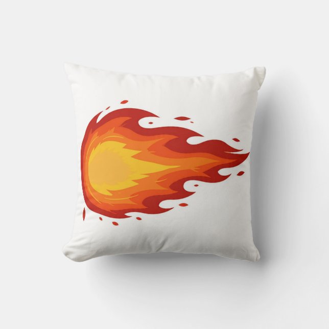 Coussin Boule de feu et bouclier (Recto)