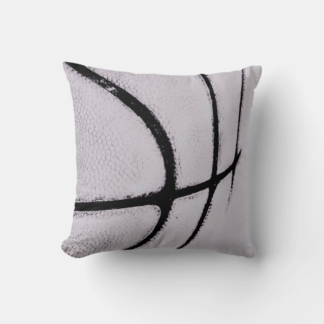 Coussin boule urbaine de basket-ball (Recto)